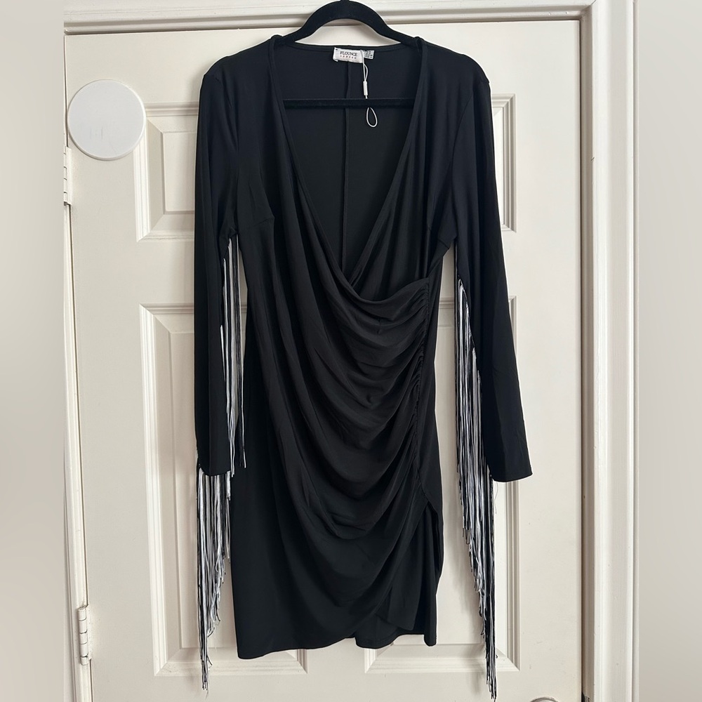 Flounce London Fringe Dress